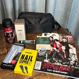 Men's Bundle Gaston Luga Toiletry Bag, Skincare, Grooming Tools, GQ magazine